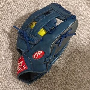 Rawlings Royal Blue Baseball Glove GG ELITE 12 3/4 Outfielder / Softball RIGHTY